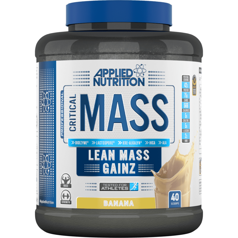 Applied Nutrition Critical Mass Lean Mass Gainz, 2.45Kg, Banana